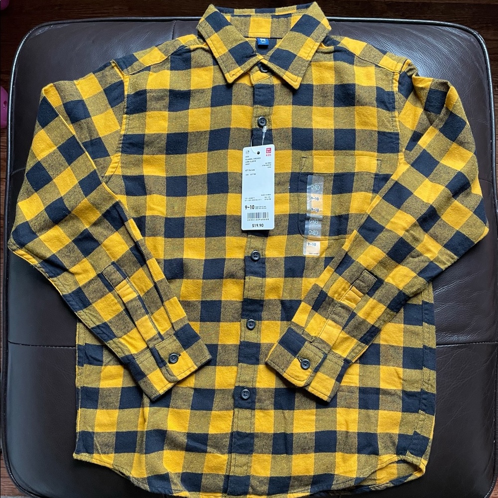 NWT Uniqlo Flannel OverShirt